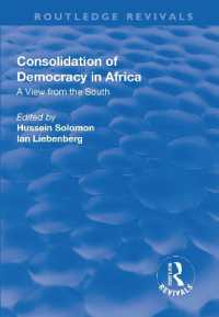 Consolidation of Democracy in Africa : A View from the South (Routledge Revivals)