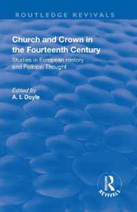 Church and Crown in the Fourteenth Century : Studies in European History and Political Thought (Routledge Revivals)