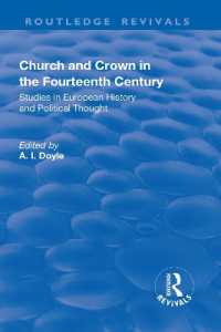 Church and Crown in the Fourteenth Century : Studies in European History and Political Thought (Routledge Revivals)