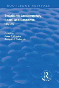 Swaziland: Contemporary Social and Economic Issues (Routledge Revivals)