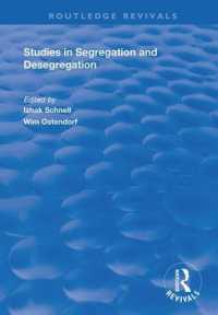 Studies in Segregation and Desegregation (Routledge Revivals)