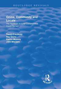 Crime, Community and Locale : The Northern Ireland Communities Crime Survey