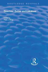 Directors' Duties and Liabilities (Routledge Revivals)