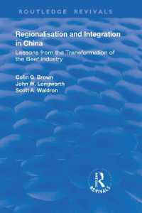 Regionalisation and Integration in China : Lessons from the Transformation of the Beef Industry