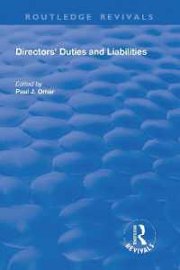 Directors' Duties and Liabilities (Routledge Revivals)