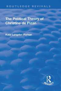 The Political Theory of Christine De Pizan (Routledge Revivals)
