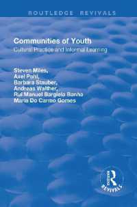 Communities of Youth : Cultural Practice and Informal Learning (Routledge Revivals)
