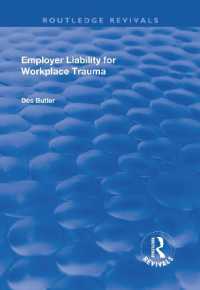 Employer Liability for Workplace Trauma (Routledge Revivals)