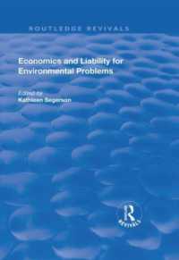 Economics and Liability for Environmental Problems (Routledge Revivals)