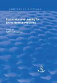 Economics and Liability for Environmental Problems (Routledge Revivals)