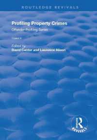 Profiling Property Crimes (Routledge Revivals)