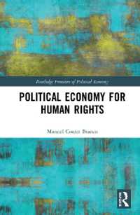 人権の政治経済学<br>Political Economy for Human Rights (Routledge Frontiers of Political Economy)