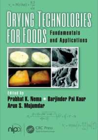 Drying Technologies for Foods : Fundamentals and Applications