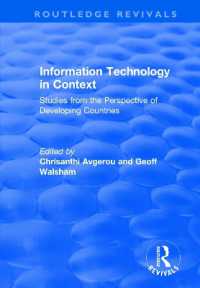 Information Technology in Context : Studies from the Perspective of Developing Countries (Routledge Revivals)