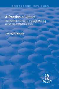 A Poetics of Jesus : The Search for Christ through Writing in the Nineteenth Century (Routledge Revivals)