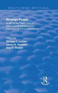Strange Power : Shaping the Parameters of International Relations and International Political Economy (Routledge Revivals)