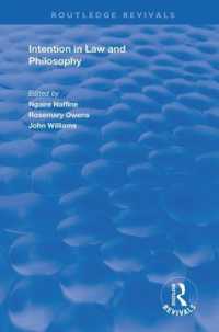 Intention in Law and Philosophy (Routledge Revivals)