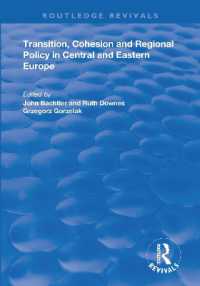 Transition, Cohesion and Regional Policy in Central and Eastern Europe (Routledge Revivals)