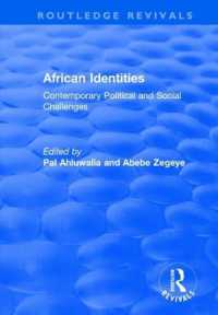 African Identities : Contemporary Political and Social Challenges (Routledge Revivals)