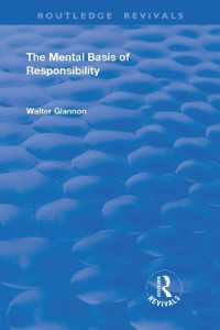 The Mental Basis of Responsibility (Routledge Revivals)