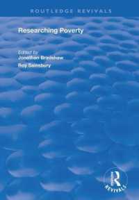 Researching Poverty (Routledge Revivals)