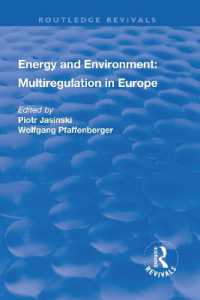 Energy and Environment: Multiregulation in Europe (Routledge Revivals)