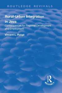 Rural Urban Integration in Java : Consequences for Regional Development and Employment (Routledge Revivals)