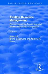Aviation Resource Management : Proceedings of the Fourth Australian Aviation Psychology Symposium Volume 1 (Routledge Revivals)