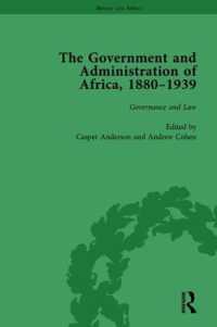 The Government and Administration of Africa, 1880-1939 Vol 2
