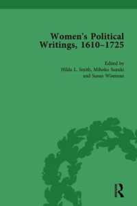 Women's Political Writings, 1610-1725 Vol 1