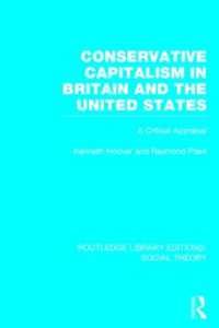 Conservative Capitalism in Britain and the United States : A Critical Appraisal (Routledge Library Editions: Social Theory)