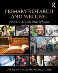 Primary Research and Writing : People, Places, and Spaces