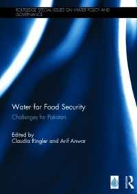 Water for Food Security : Challenges for Pakistan (Routledge Special Issues on Water Policy and Governance)