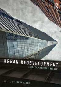 Urban Redevelopment : A North American Reader