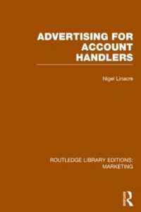 Advertising for Account Holders (RLE Marketing) (Routledge Library Editions: Marketing)