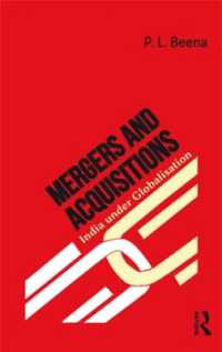 インドにおけるM&A：グローバル化の影響<br>Mergers and Acquisitions : India under Globalisation
