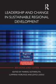Leadership and Change in Sustainable Regional Development (Regions and Cities)