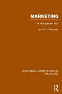 Marketing (RLE Marketing) : The Management Way (Routledge Library Editions: Marketing)