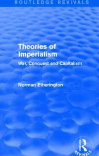 Theories of Imperialism (Routledge Revivals) : War, Conquest and Capital (Routledge Revivals)