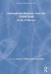 西洋を超える国際関係論<br>International Relations from the Global South : Worlds of Difference (Worlding Beyond the West)