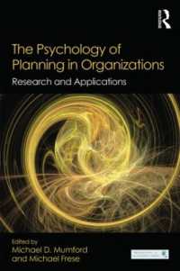 The Psychology of Planning in Organizations : Research and Applications (Organization and Management Series)