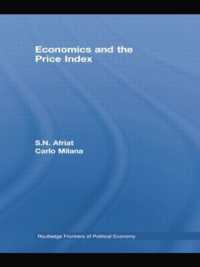 Economics and the Price Index (Routledge Frontiers of Political Economy)