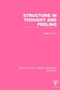 Structure in Thought and Feeling (Psychology Library Editions: Emotion)