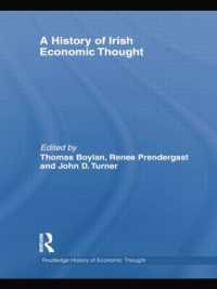 A History of Irish Economic Thought (The Routledge History of Economic Thought)