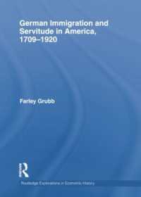 German Immigration and Servitude in America, 1709-1920 (Routledge Explorations in Economic History)