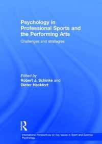 Psychology in Professional Sports and the Performing Arts : Challenges and Strategies (Issp Key Issues in Sport and Exercise Psychology)