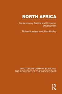 North Africa (RLE Economy of the Middle East) : Contemporary Politics and Economic Development (Routledge Library Editions: The Economy of the Middle East)