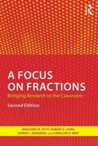 A Focus on Fractions : Bringing Research to the Classroom (Studies in Mathematical Thinking and Learning Series)