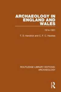 Archaeology in England and Wales 1914 - 1931 (Routledge Library Editions: Archaeology)