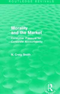 Morality and the Market (Routledge Revivals) : Consumer Pressure for Corporate Accountability (Routledge Revivals)